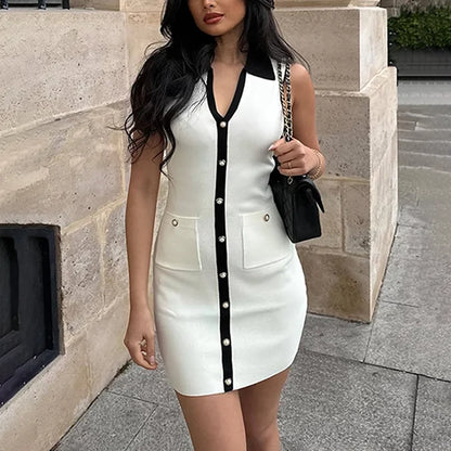 White Polo Dress