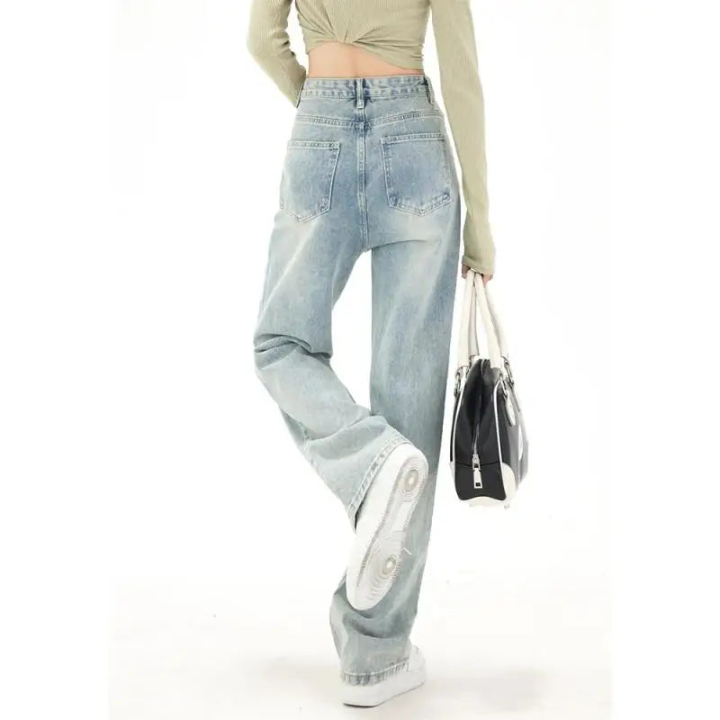 Straight Jeans - Light blue